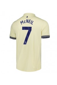 Fotbalové Dres Everton Dwight McNeil #7 Venkovní Oblečení 2025-26 Krátký Rukáv